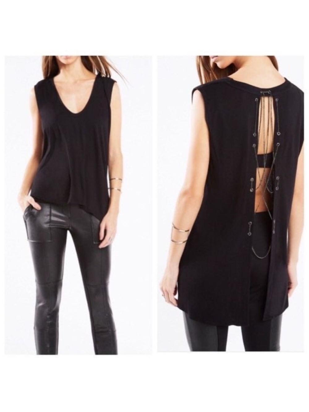 BCBGMAXAZRIA Black Top